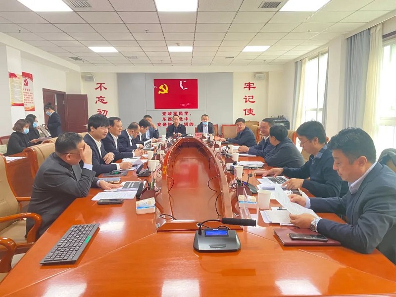 陜西建材科技集團黨委書記、董事長張超暉帶隊赴榆林開展綜合固廢利用交流座談