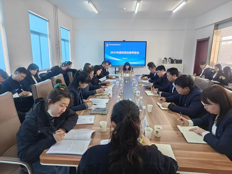 陜西建材科技公司對物貿(mào)公司開展2024年度目標(biāo)責(zé)任考核
