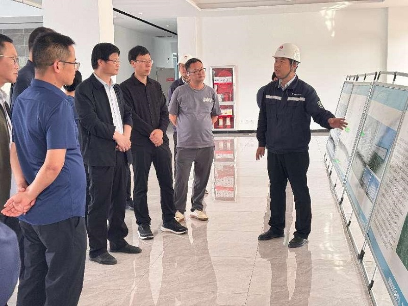 渭南市政協(xié)副主席李文革一行到龍門綠碳公司調(diào)研指導